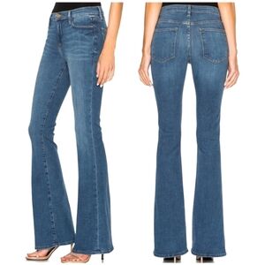 FRAME DENIM LE HIGH FLARE JEANS In SIDECAR Size 27
